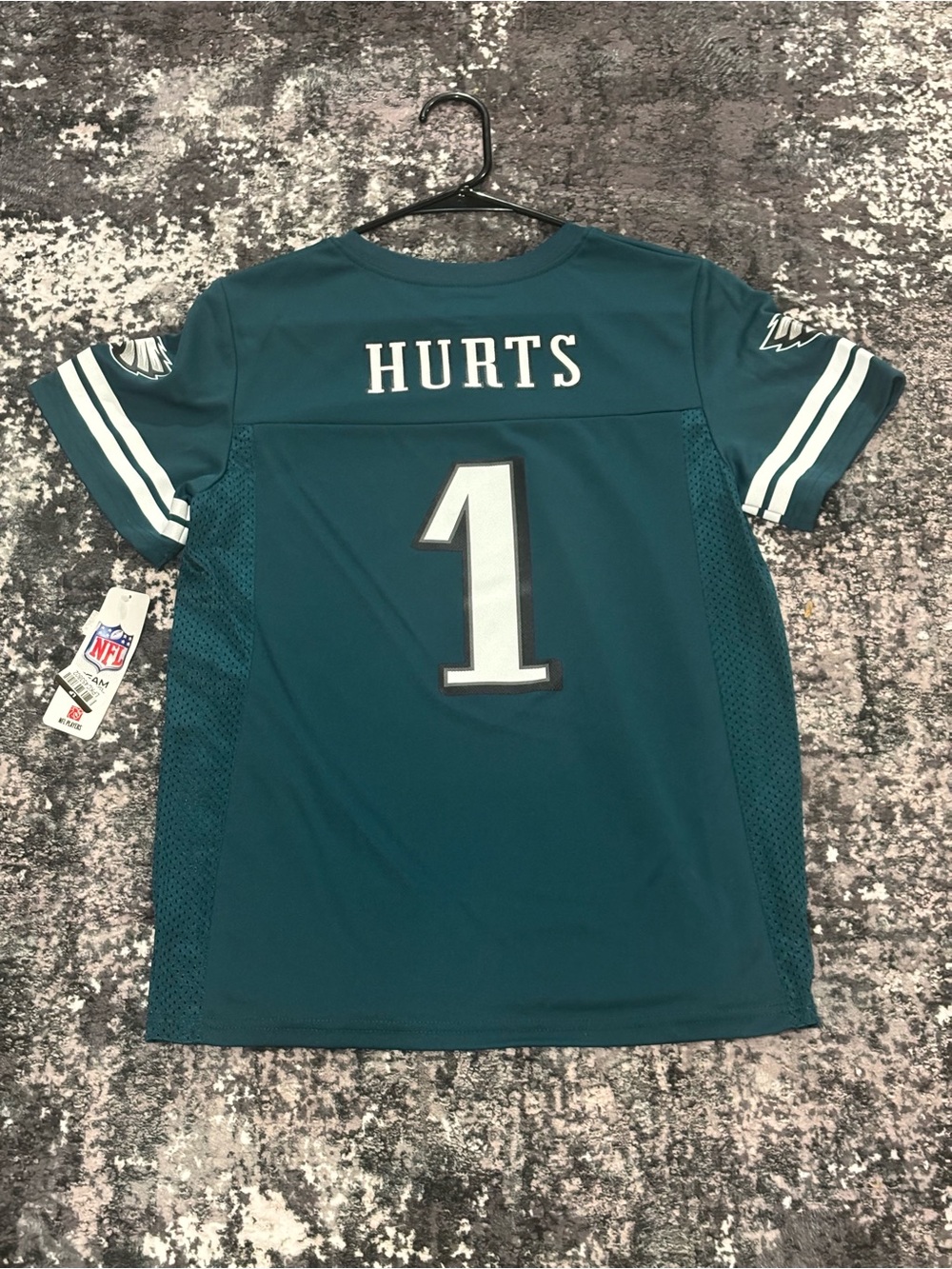 NFL Philadelphia Eagles Jalen Hurts Women's Jersey #1 New with Tags Size M
